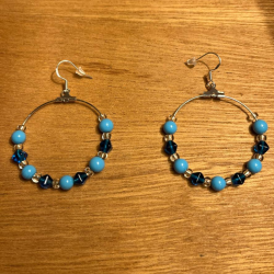 Boucles d'oreilles créoles