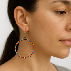Boucles d'oreilles créoles