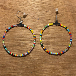Boucles d'oreilles créoles