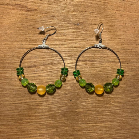 Boucles d'oreilles créoles