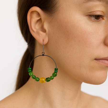 Boucles d'oreilles créoles