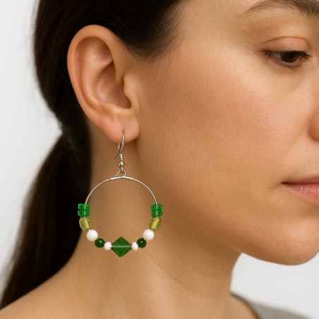 Boucles d'oreilles créoles