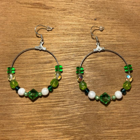 Boucles d'oreilles créoles