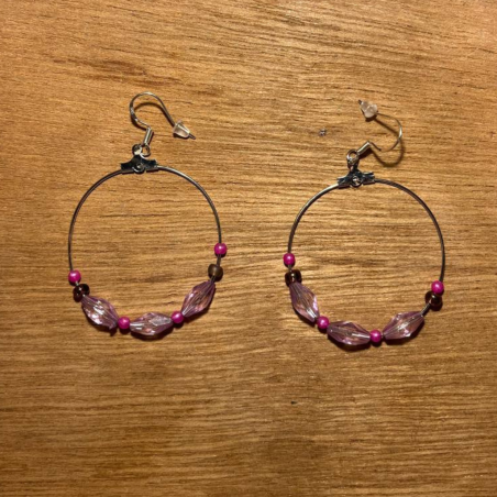 Boucles d'oreilles créoles