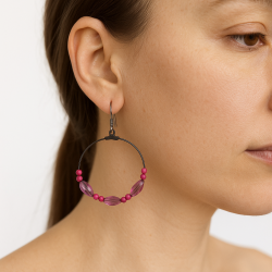 Boucles d'oreilles créoles