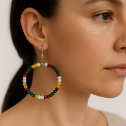 Boucles d'oreilles créoles