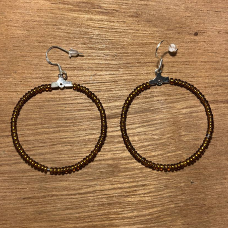 Boucles d'oreilles créoles