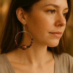 Boucles d'oreilles créoles