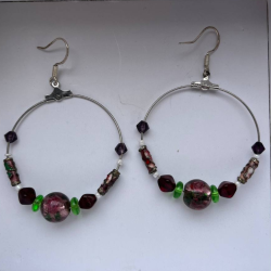 Boucles d'oreilles créoles