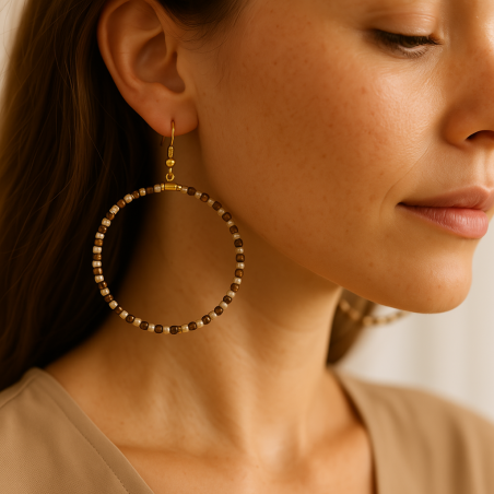 Boucles d'oreilles créoles